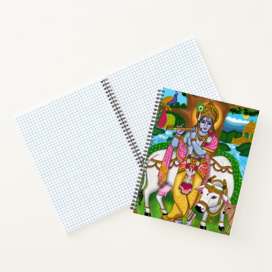 Lord Krishna Stationery Notizblock (Innenseite)
