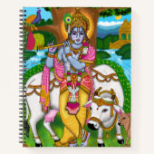 Lord Krishna Stationery Notizblock (Vorderseite)