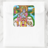 Lord Krishna Sticker (Tasche)