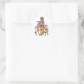 Lord Krishna Sticker (Tasche)