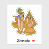 Lord Krishna Stickers Aufkleber (Blatt)