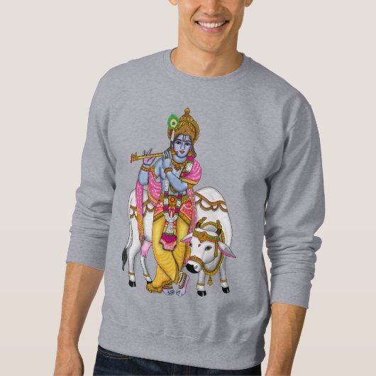 Lord Krishna Sweatshirt (Vorderseite)