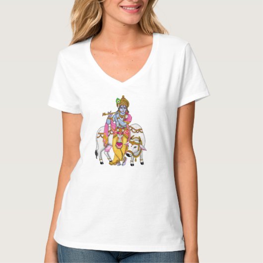 Lord Krishna T - Shirt (Vorderseite)