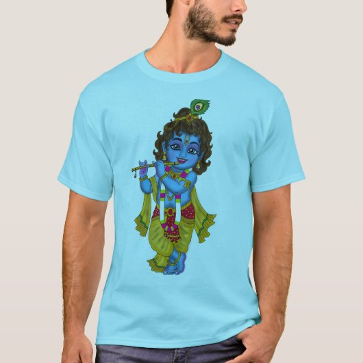 Lord Krishna T-Shirt (Vorderseite)