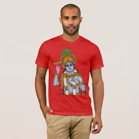 Lord Krishna T-Shirt (Vorne ganz)