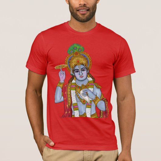 Lord Krishna T-Shirt (Vorderseite)