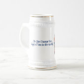 Lord Krishna Tasse: Sip in göttlicher Serenität Bierglas (Vorderseite Links)