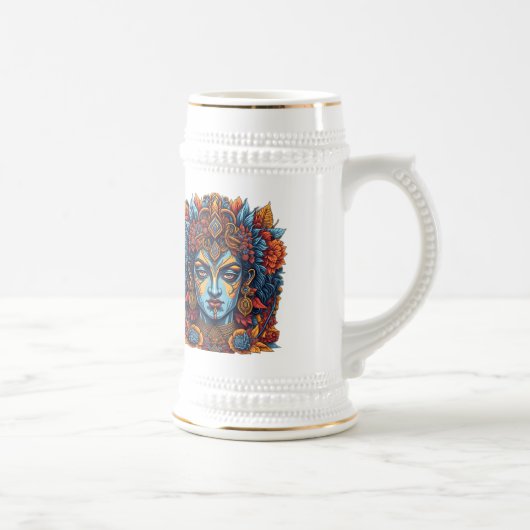 Lord Krishna Tasse: Sip in göttlicher Serenität Bierglas (Rechts)