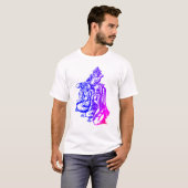 Lord Krishna u. Radha - Paar T-Shirt (Vorne ganz)