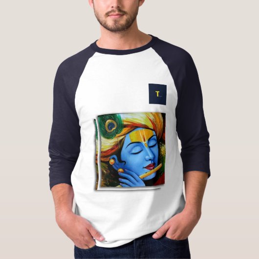 LORD KRISHNA UNISEX T - SHIRT (Vorderseite)