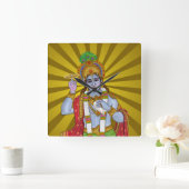 Lord Krishna Wanduhr (Zuhause)