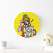 Lord Krishna Wanduhr (Zuhause)