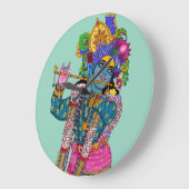 Lord Krishna Wanduhr (Winkel)