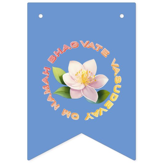 Lord Krishna Wimpelkette (Zweite Fahne)