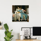 Lord Leightons Musikunterricht Poster (Heimbüro)