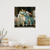 Lord Leightons Musikunterricht Poster (Küche)