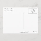 Lord Leightons Musikunterricht Postkarte (Rückseite)