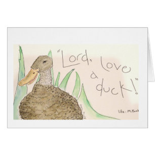 Lord Liebe a Duck!