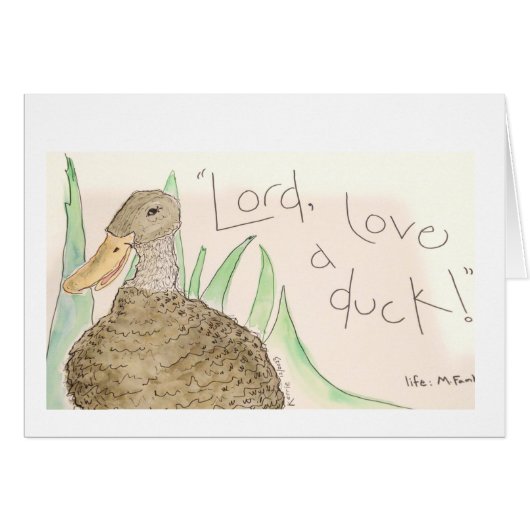 Lord Liebe a Duck! (Vorderseite (Horizontal))