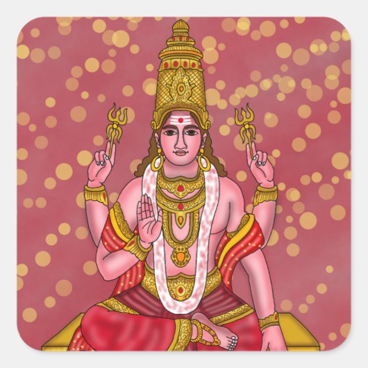 Lord Mangal Divine Aufkleber (Vorderseite)