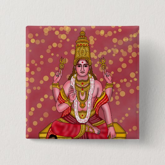 Lord Mangal Knopf Button (Vorderseite)