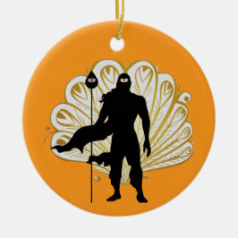 Lord Muruga Keramik Ornament