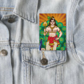 Lord Murugan Knopf Button (Insitu)
