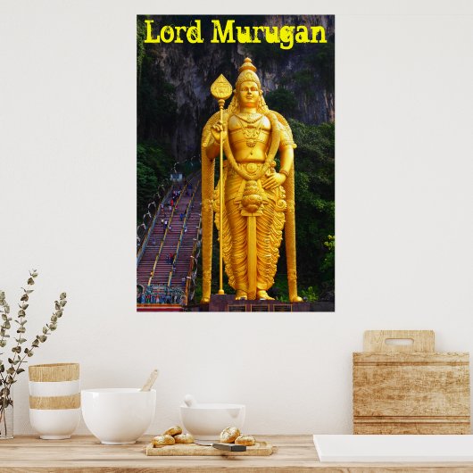 Lord Murugan Poster (Küche)