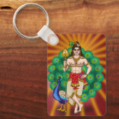 Lord Murugan Schlüsselanhänger (Vorderseite)