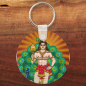 Lord Murugan Schlüsselanhänger (Vorderseite)