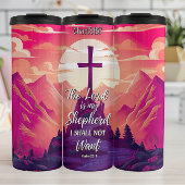 Lord My Shepherd Mountain Sunrise Thermosbecher