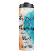 Lord My Shepherd Psalm 23 Thermosbecher (Vorderseite)