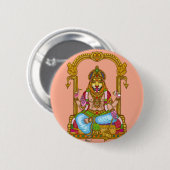 Lord Narasimha Knopf Button (Vorne & Hinten)