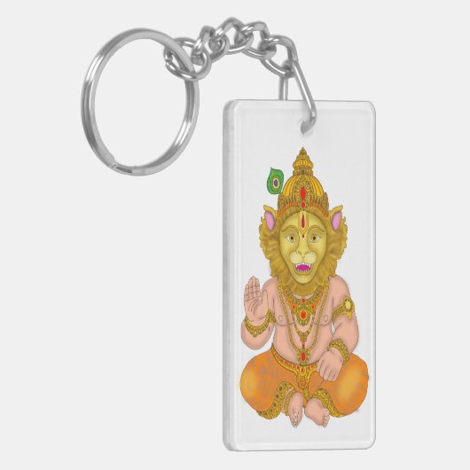 Lord Narsimha Keychain Schlüsselanhänger (Vorderseite links)