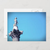 Lord Nelson Just Hanging Out - London - Postcard Postkarte (Vorne/Hinten)