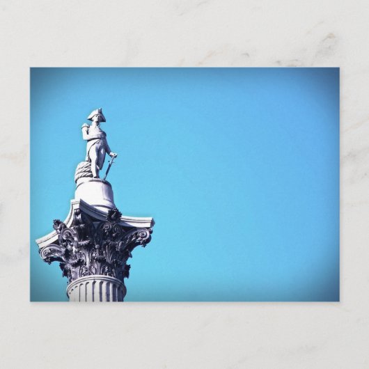 Lord Nelson Just Hanging Out - London - Postcard Postkarte (Vorderseite)