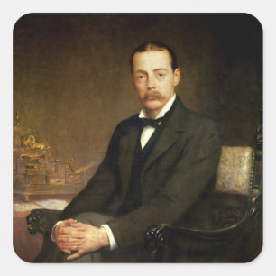 Lord Northcote Quadratischer Aufkleber
