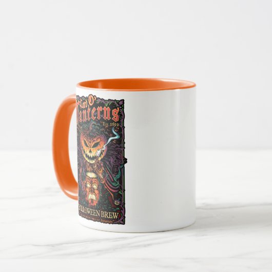Lord O’ Lanterns Halloween Tasse - Spooky Brew (Vorderseite Links)