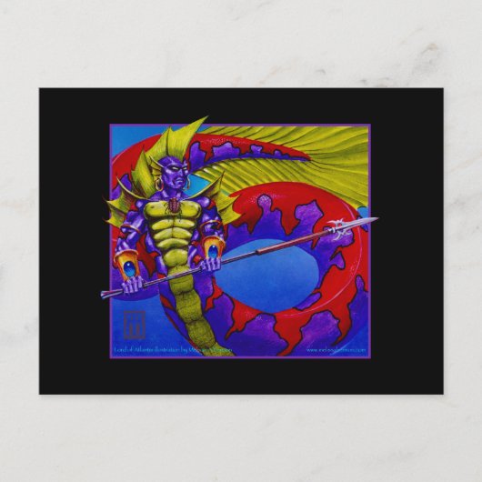 Lord of Atlantis Postkarte (Vorderseite)