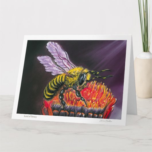 Lord of Honey Dankeskarte (Vorderseite)