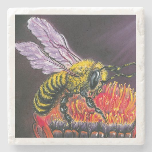 Lord of Honey Steinuntersetzer (Vorderseite)