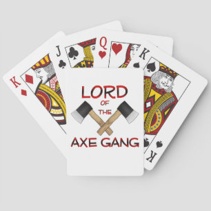 Lord of the Ax Gang design Spielkarten