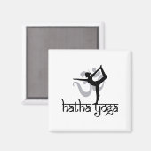 Lord of the Dance Pose Hatha Yoga Magnet (Vorderseite/Rückseite)