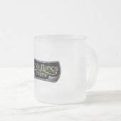 LORD OF THE RINGS ONLINE (TM) mattierte GlasTasse Mattglastasse (VorderseiteRechts)