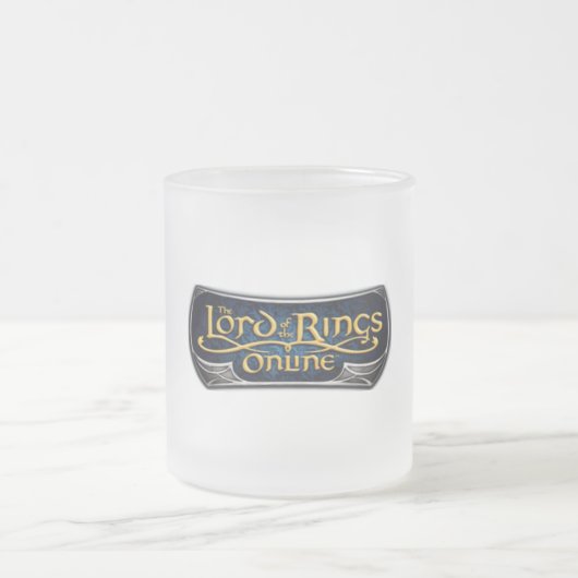LORD OF THE RINGS ONLINE (TM) mattierte GlasTasse Mattglastasse (Mittel)