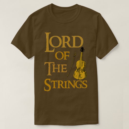 Lord of the strings 1 T-Shirt (Design vorne)