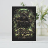 Lord of the Underworld Dankeskarte (Stehend Vorderseite)