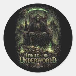 Lord of the Underworld Runder Aufkleber