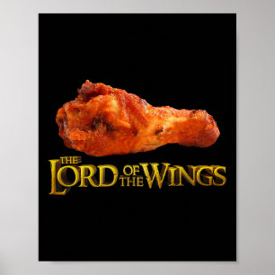 Lord of the Wings - Funny Grillen and Koch Gift Poster
