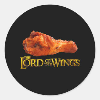 Lord of the Wings - Funny Grillen and Koch Gift Runder Aufkleber